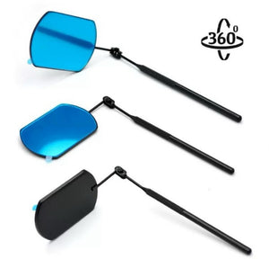 Stainless Steel 360 Degree Rotating Folding Quadrate Lash Extension Mirror
